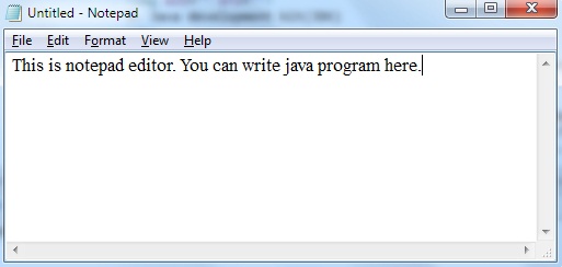 Настройка notepad для java